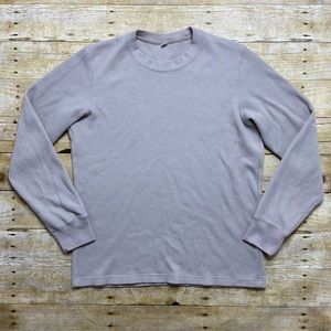 Uniqlo long sleeve waffle